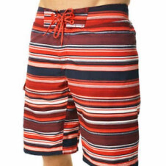Columbia PFG Striped Boardshorts - Picture 1 of 10